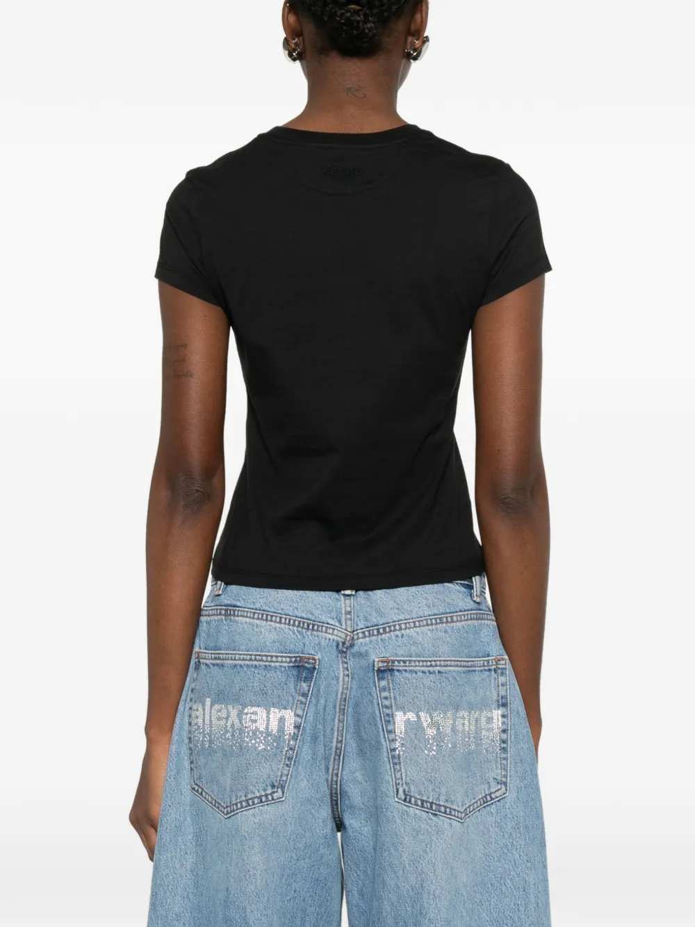Kenzo Women Tiger Embroidered T-Shirt