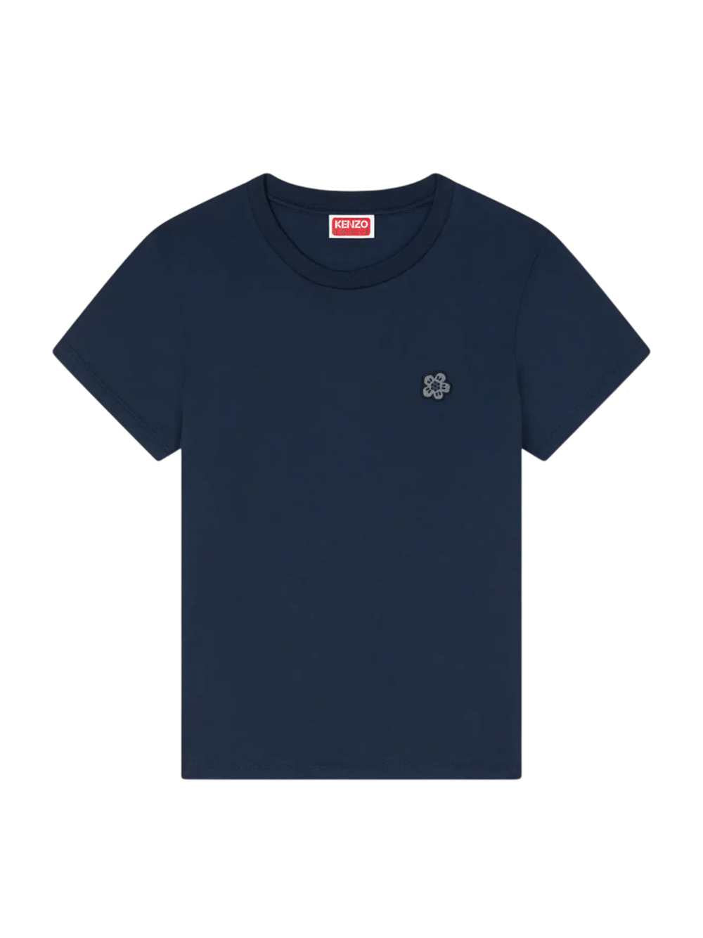 Kenzo Women Cotton T-Shirt With "Boke Flower" Embroidery KENZO