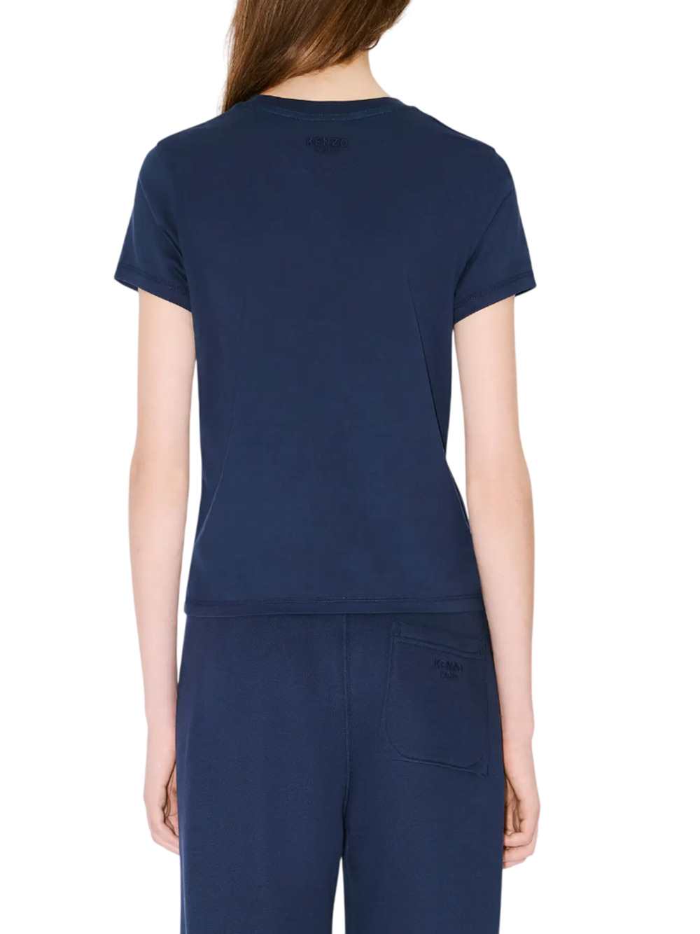 Kenzo Women Cotton T-Shirt With "Boke Flower" Embroidery KENZO