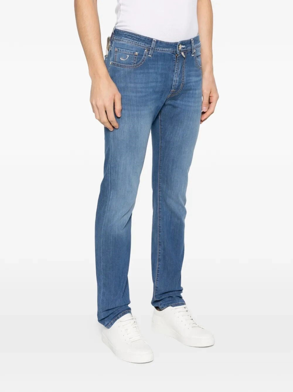 Jacob Cohen Men `Bard` Slim Fit  5-Pocket Pants With Zipper JACOB COHEN