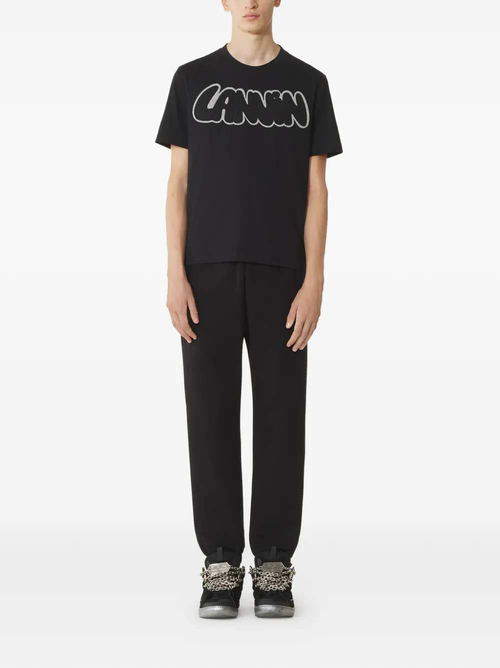 Lanvin Men T-Shirt With Applique LANVIN