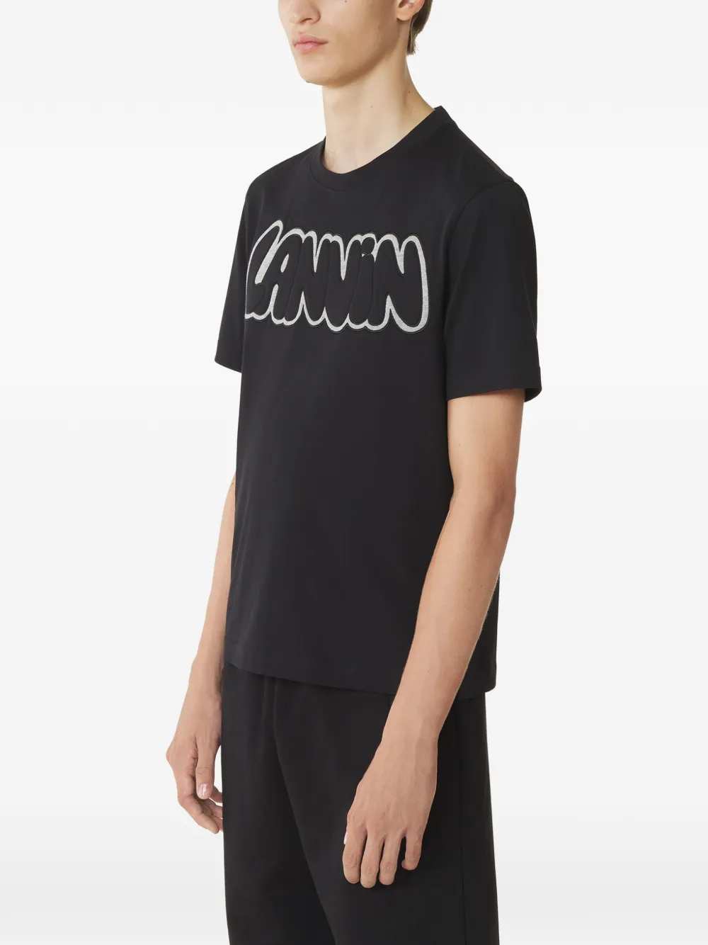 Lanvin Men T-Shirt With Applique LANVIN