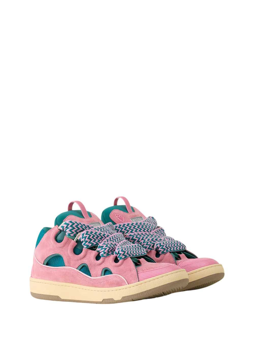 Lanvin Unisex Curb Sneakers With Cut-Outs LANVIN