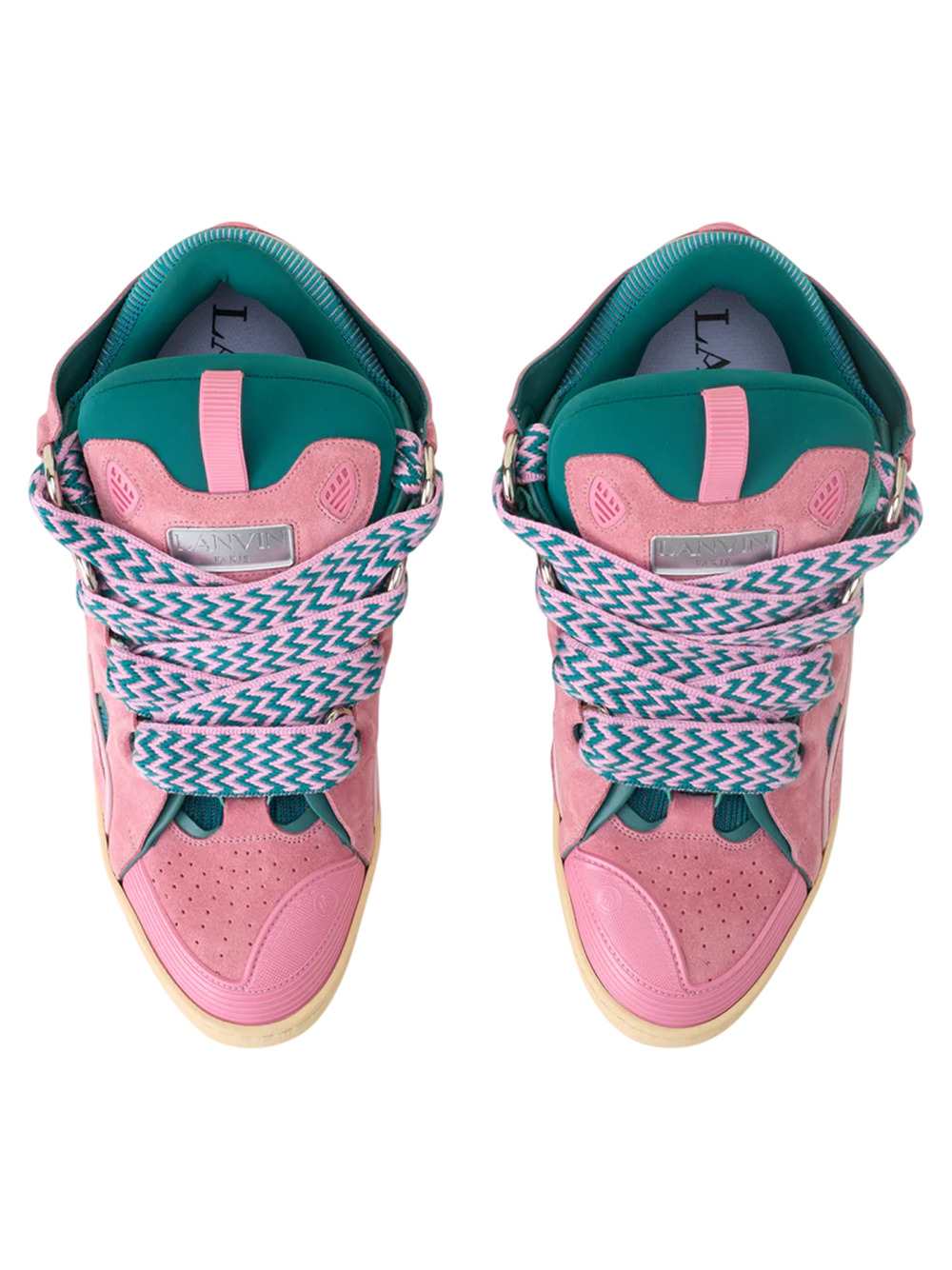 Lanvin Unisex Curb Sneakers With Cut-Outs LANVIN