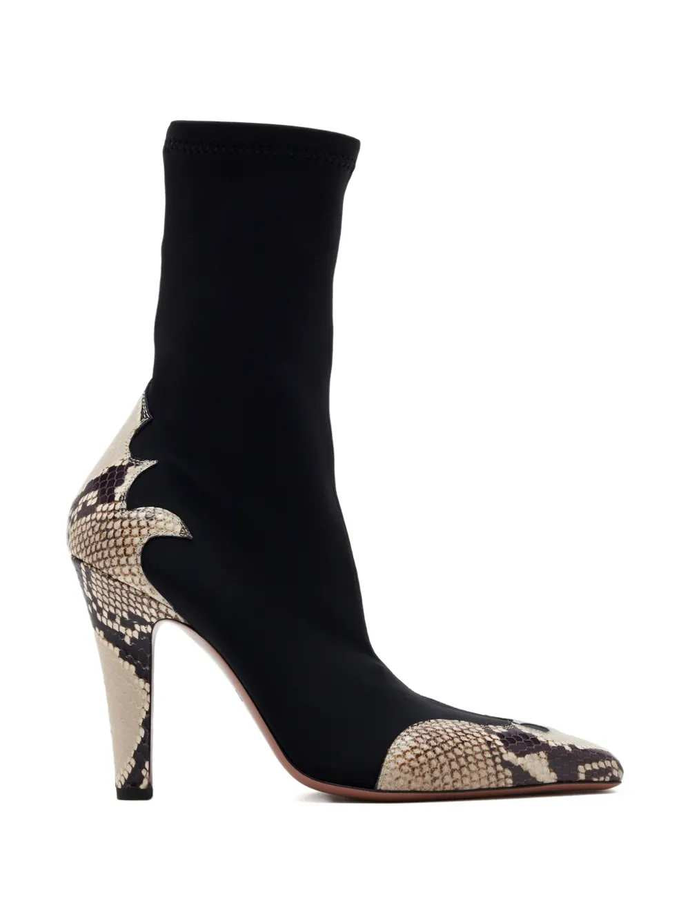 Paris Texas Women Belle Snakeskin-Effect Ankle Boots PARIS TEXAS
