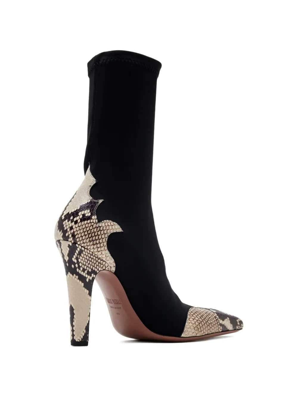 Paris Texas Women Belle Snakeskin-Effect Ankle Boots PARIS TEXAS