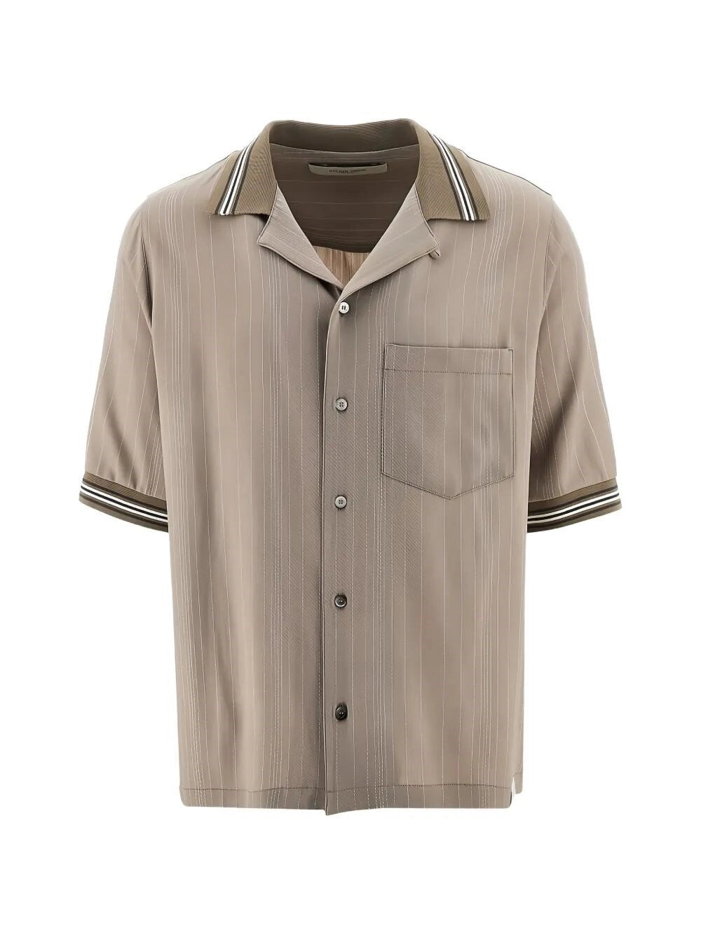 Golden Goose Men `Journey` Short Sleeves Boxy Shirt GOLDEN GOOSE
