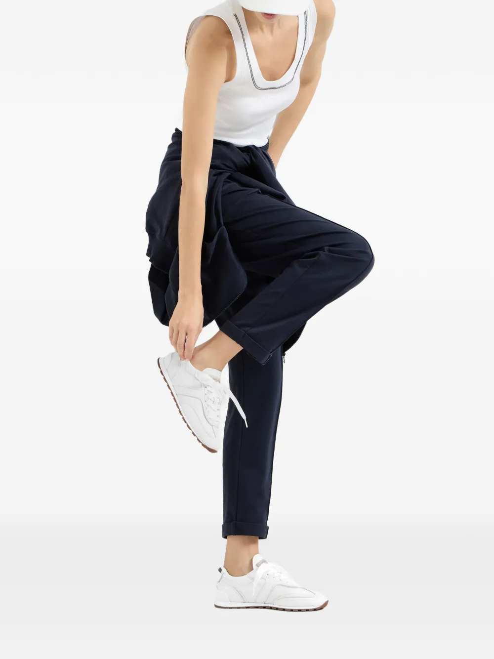Brunello Cucinelli Women Logo Sneakers BRUNELLO CUCINELLI