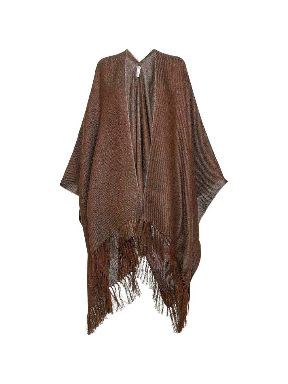 Brunello Cucinelli Women Fringed Poncho BRUNELLO CUCINELLI