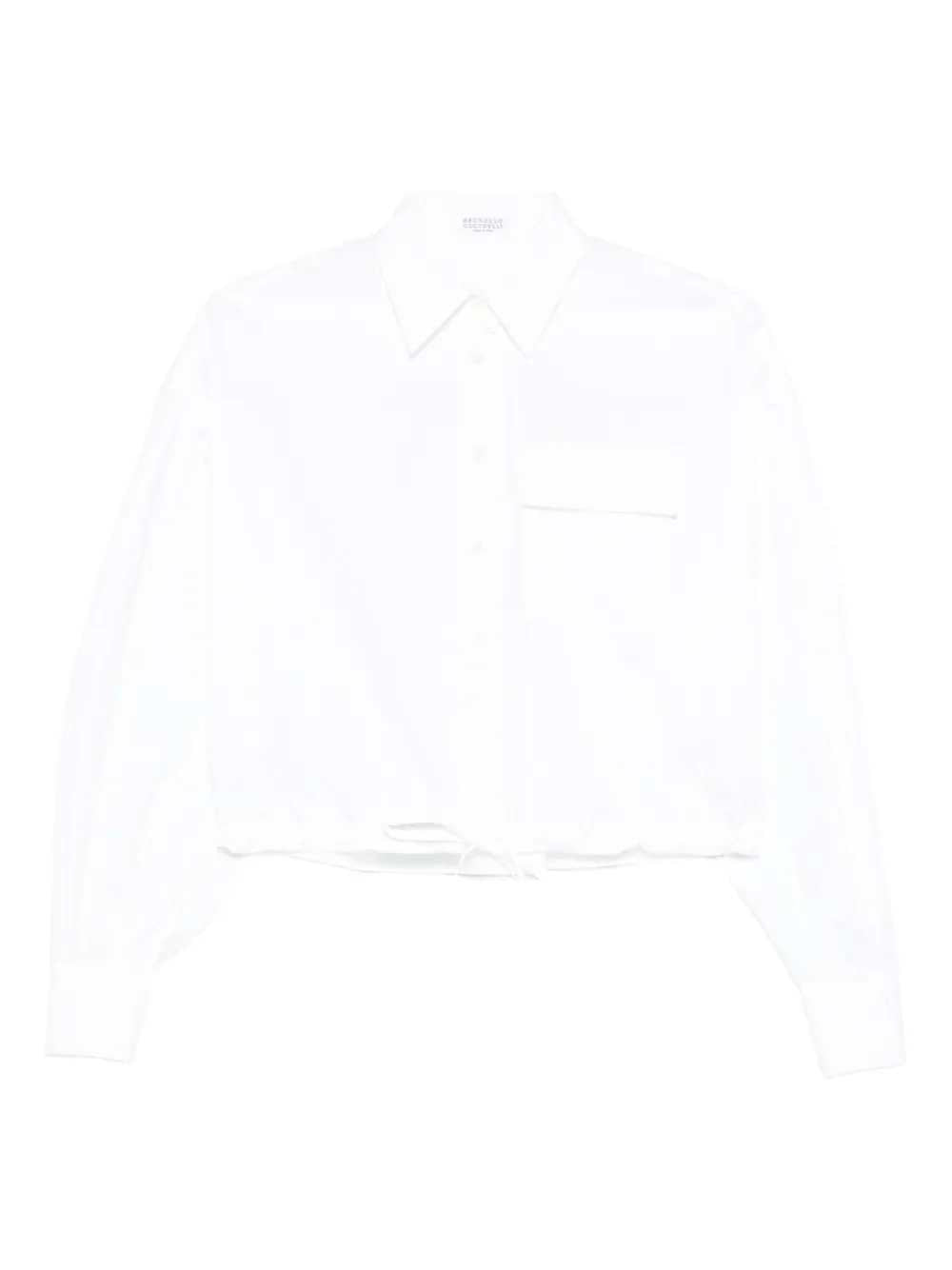 Brunello Cucinelli Women Drawstring Shirt BRUNELLO CUCINELLI