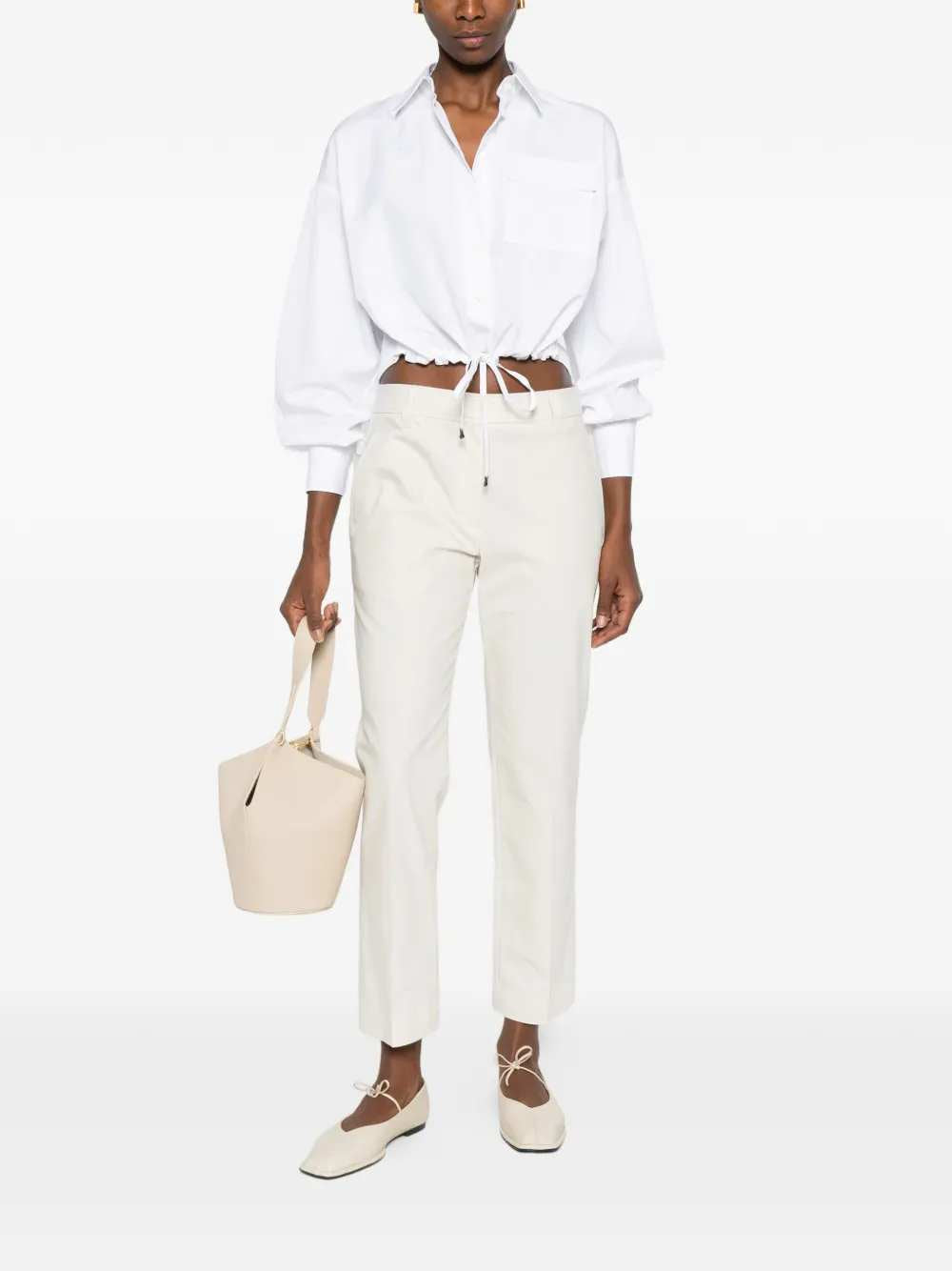 Brunello Cucinelli Women Drawstring Shirt BRUNELLO CUCINELLI
