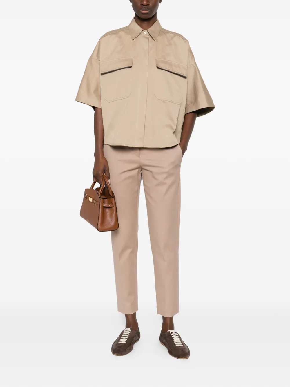 Brunello Cucinelli Women Pocket Shirt BRUNELLO CUCINELLI