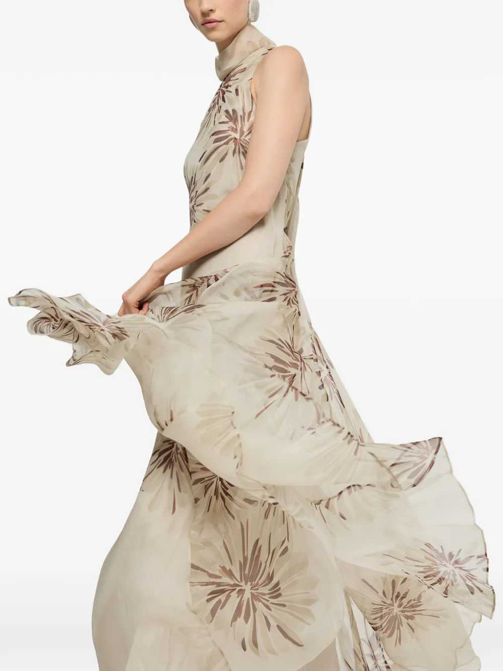 Brunello Cucinelli Women Long Printed Dress BRUNELLO CUCINELLI