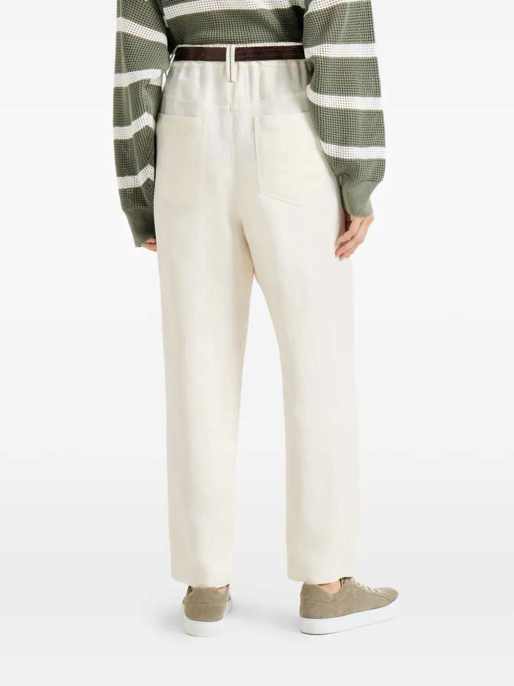Brunello Cucinelli Women Belted Trousers BRUNELLO CUCINELLI