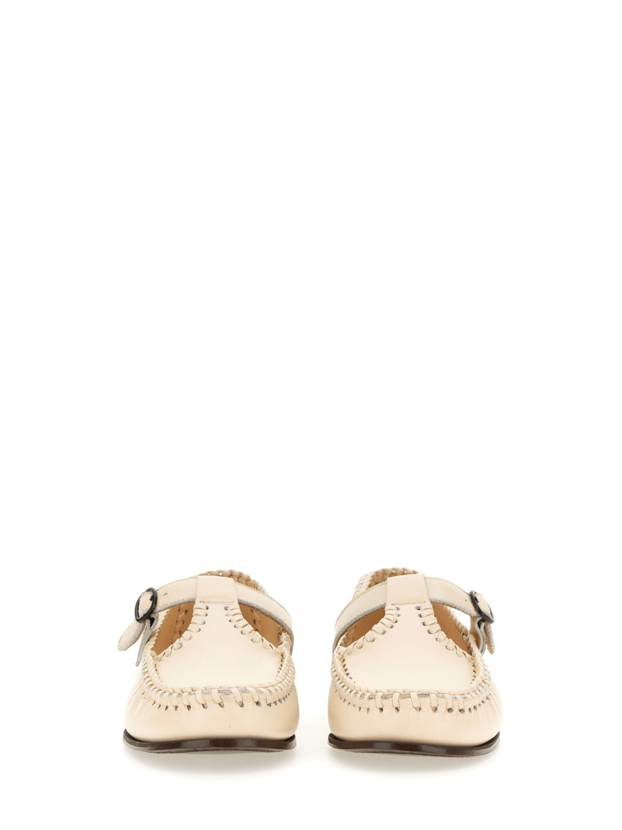 Hereu Women Moccasin T-Bar "Alcover" HEREU