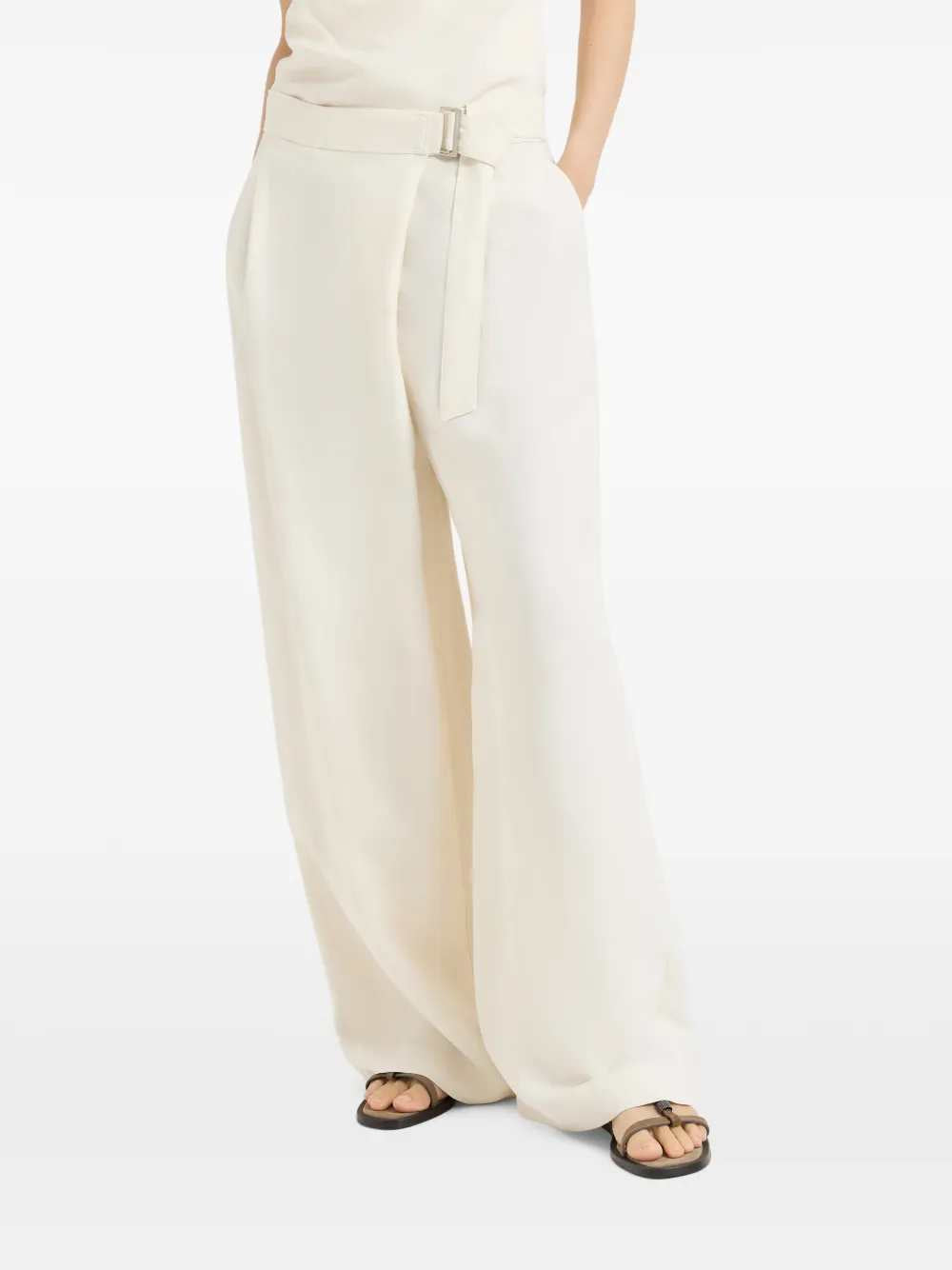 Brunello Cucinelli Women Pants With Adjustable Belt BRUNELLO CUCINELLI