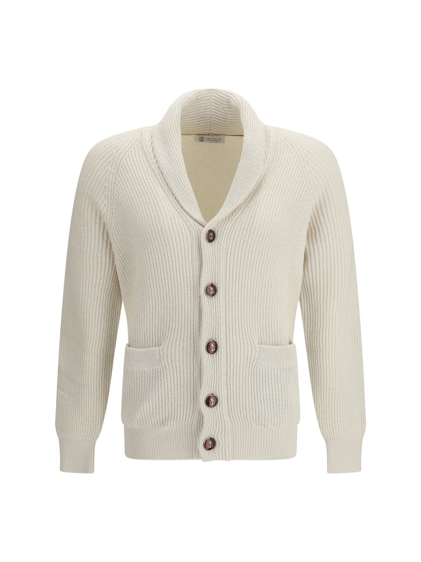 Brunello Cucinelli Men Ribbed Cardigan BRUNELLO CUCINELLI