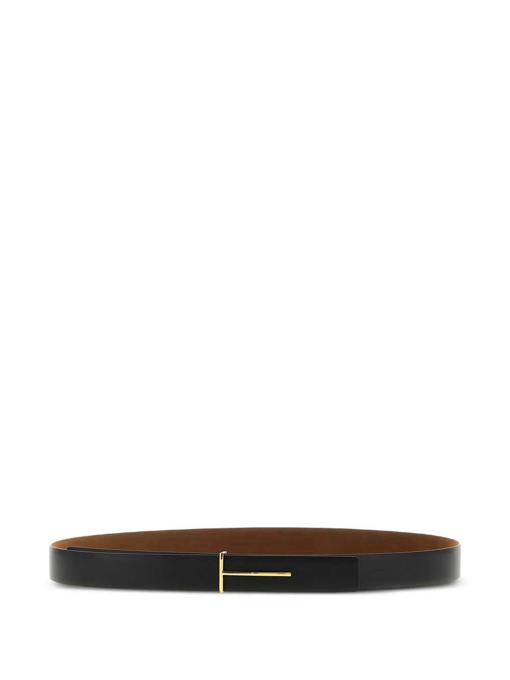 Tom Ford Men Reversible Belt With Logo TOM FORD