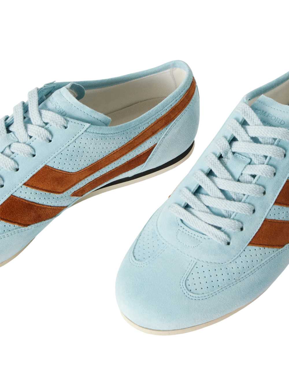 Tom Ford Men Perforated Leather Sneakers TOM FORD