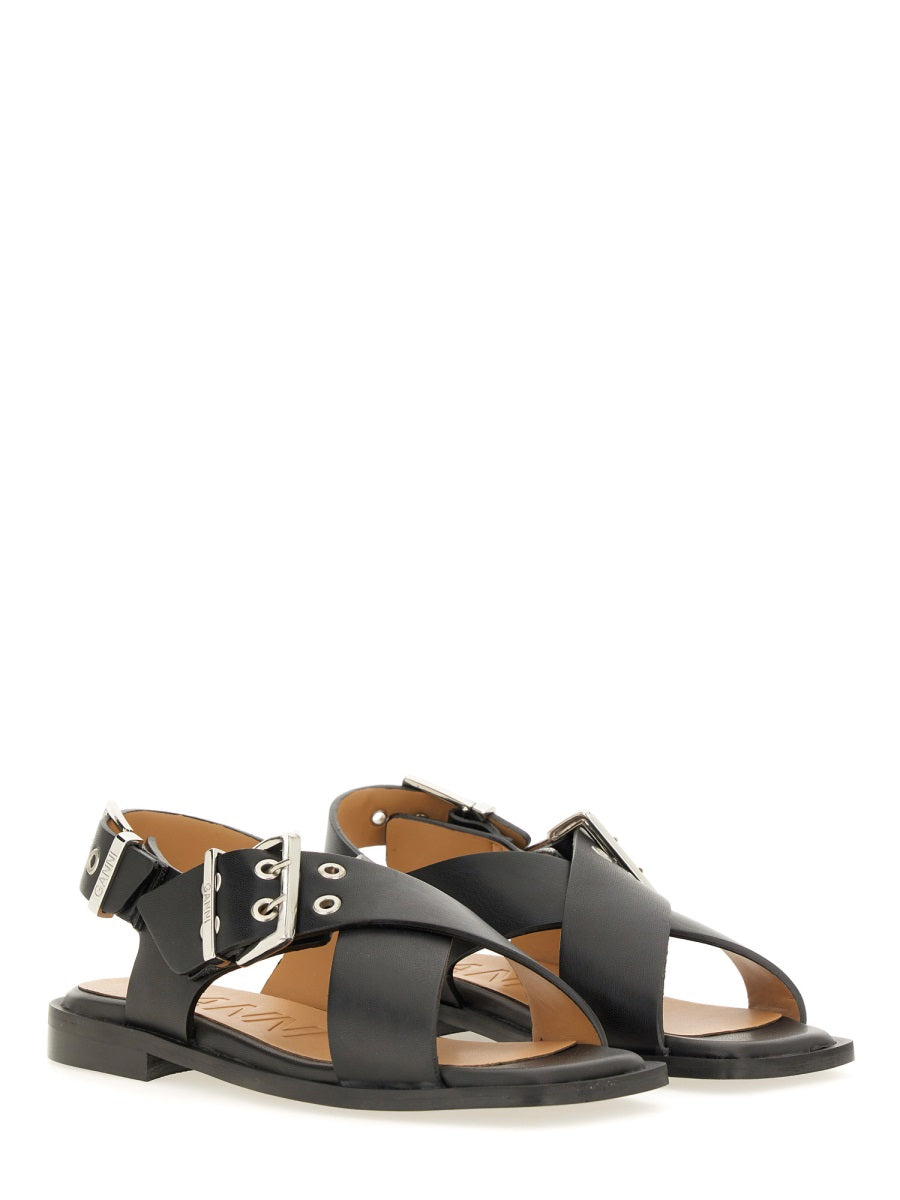 Ganni Women Studded Sandal GANNI