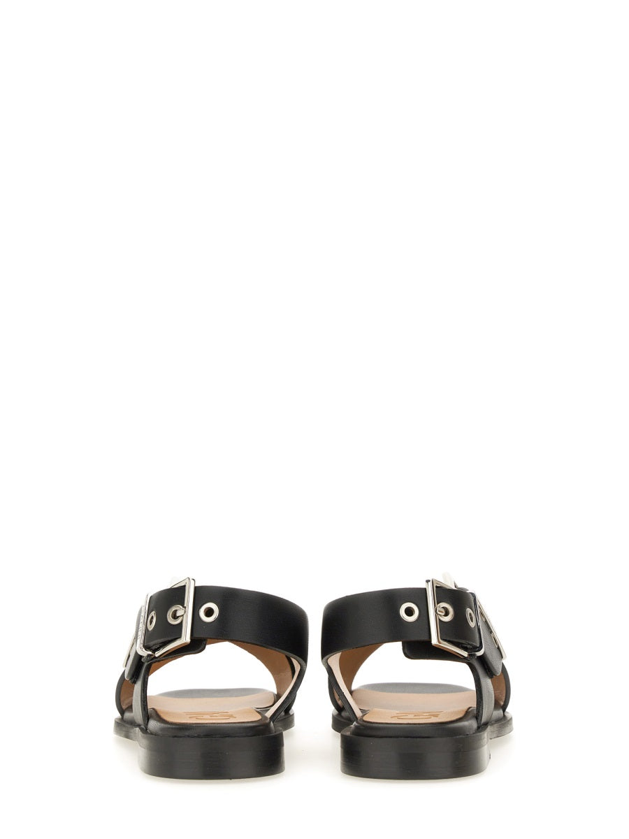 Ganni Women Studded Sandal GANNI