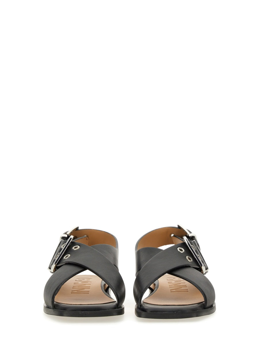 Ganni Women Studded Sandal GANNI