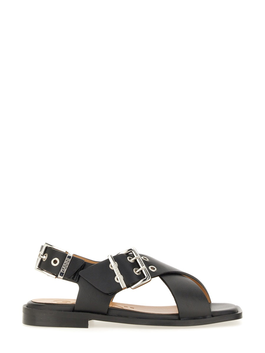 Ganni Women Studded Sandal GANNI