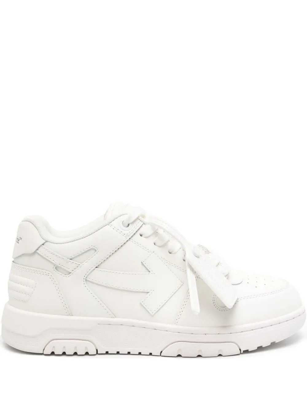 Off White Men Out Of Office Leather Sneakers OFF-WHITE