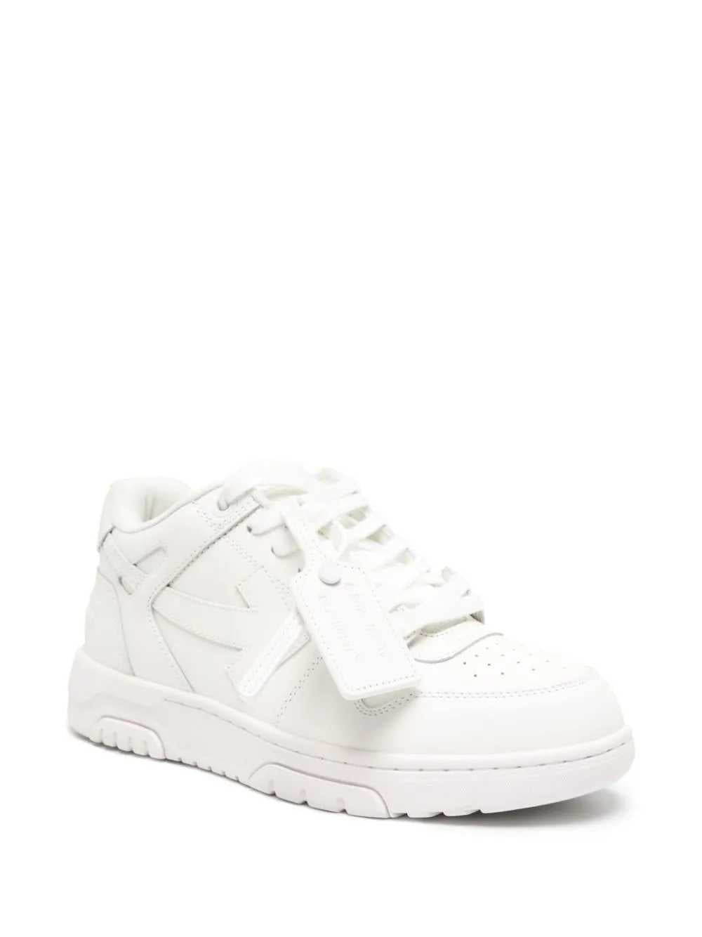 Off White Men Out Of Office Leather Sneakers OFF-WHITE
