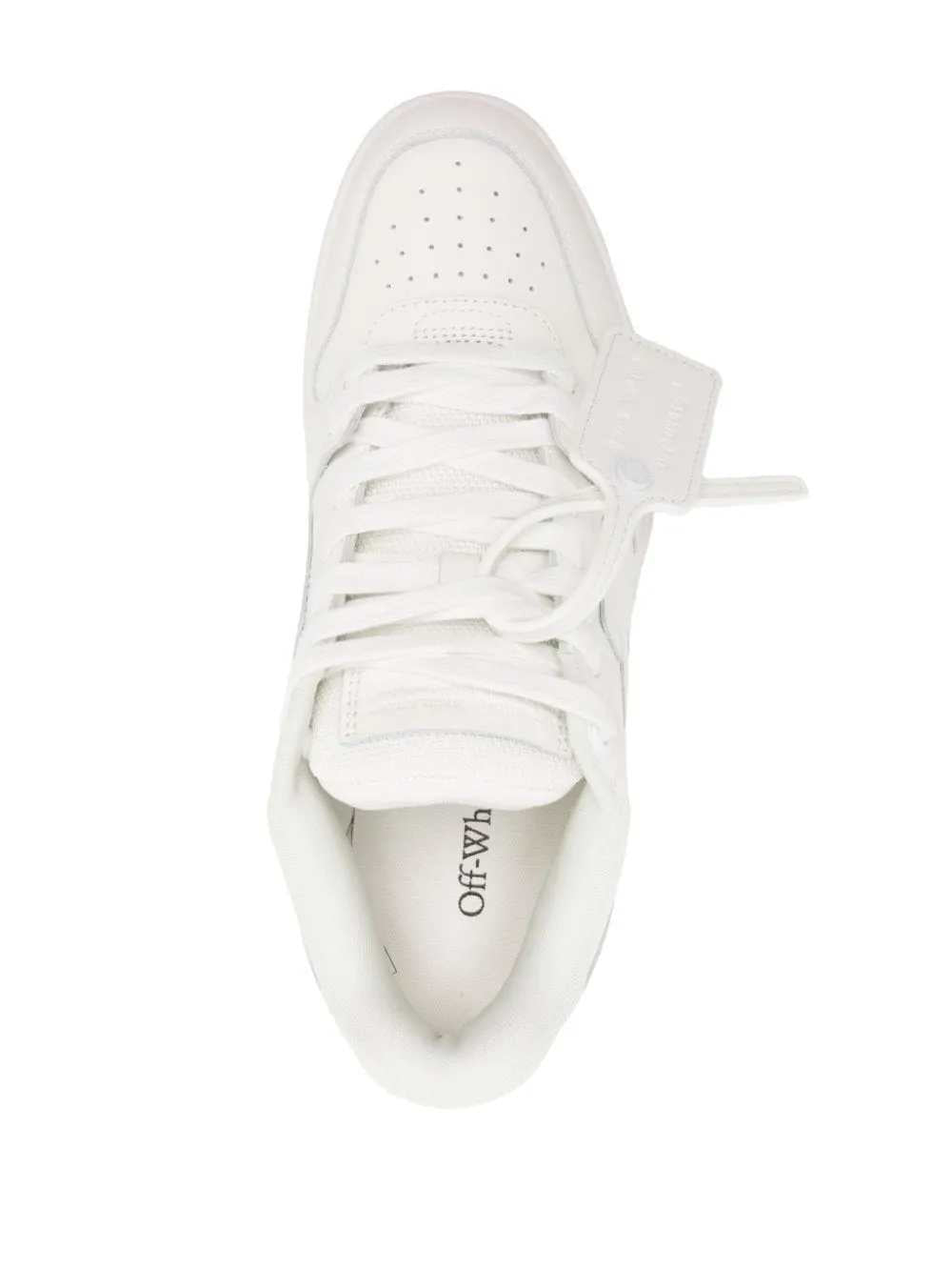 Off White Men Out Of Office Leather Sneakers OFF-WHITE