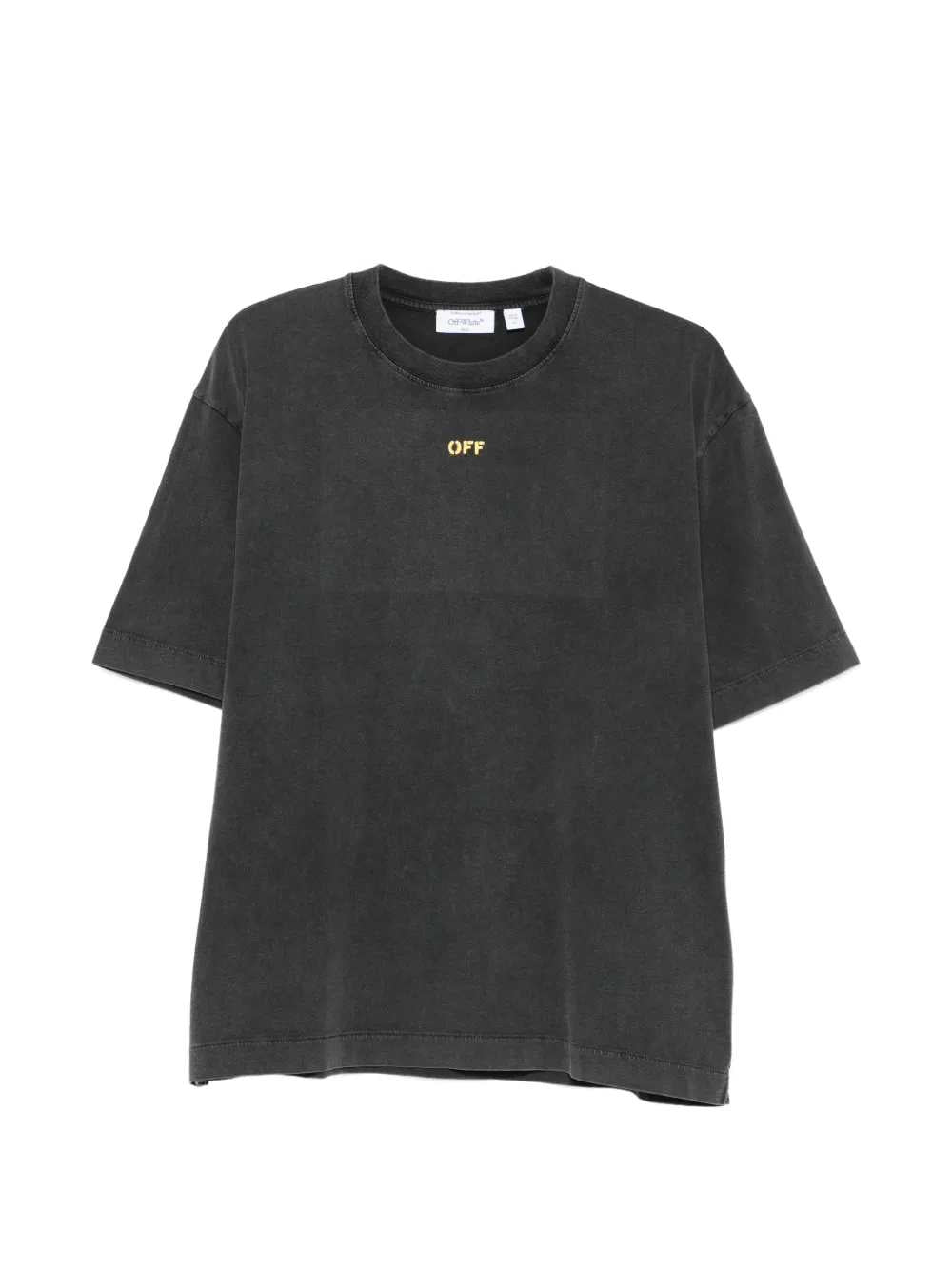 Off White Men Fallen Angel Skate Cotton T-Shirt OFF-WHITE