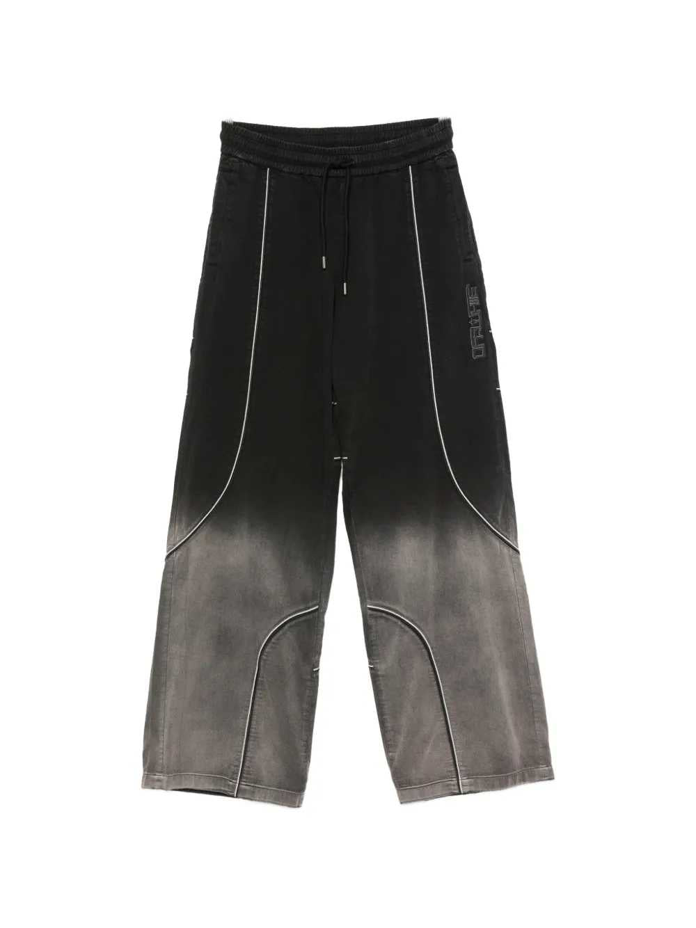 Off White Men Offline Gd Gab Slouchy Trackpants, Black OFF-WHITE