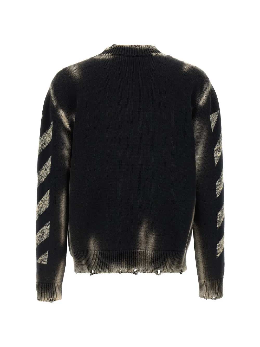 Off White Men Diag Arr Corrosion Sweater OFF-WHITE
