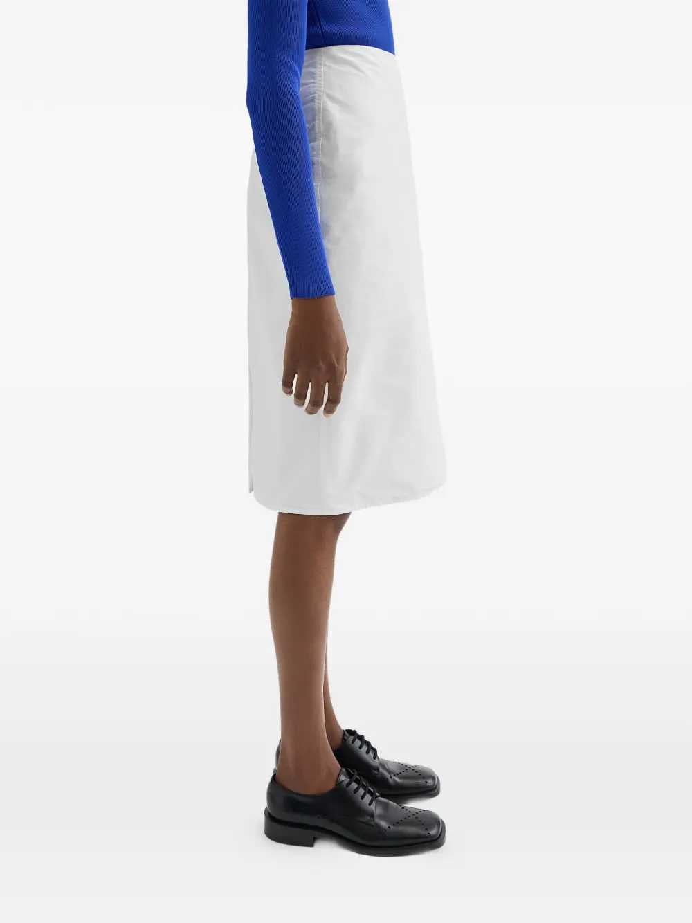 Jil Sander Women Technical Faille Midi Skirt JIL SANDER