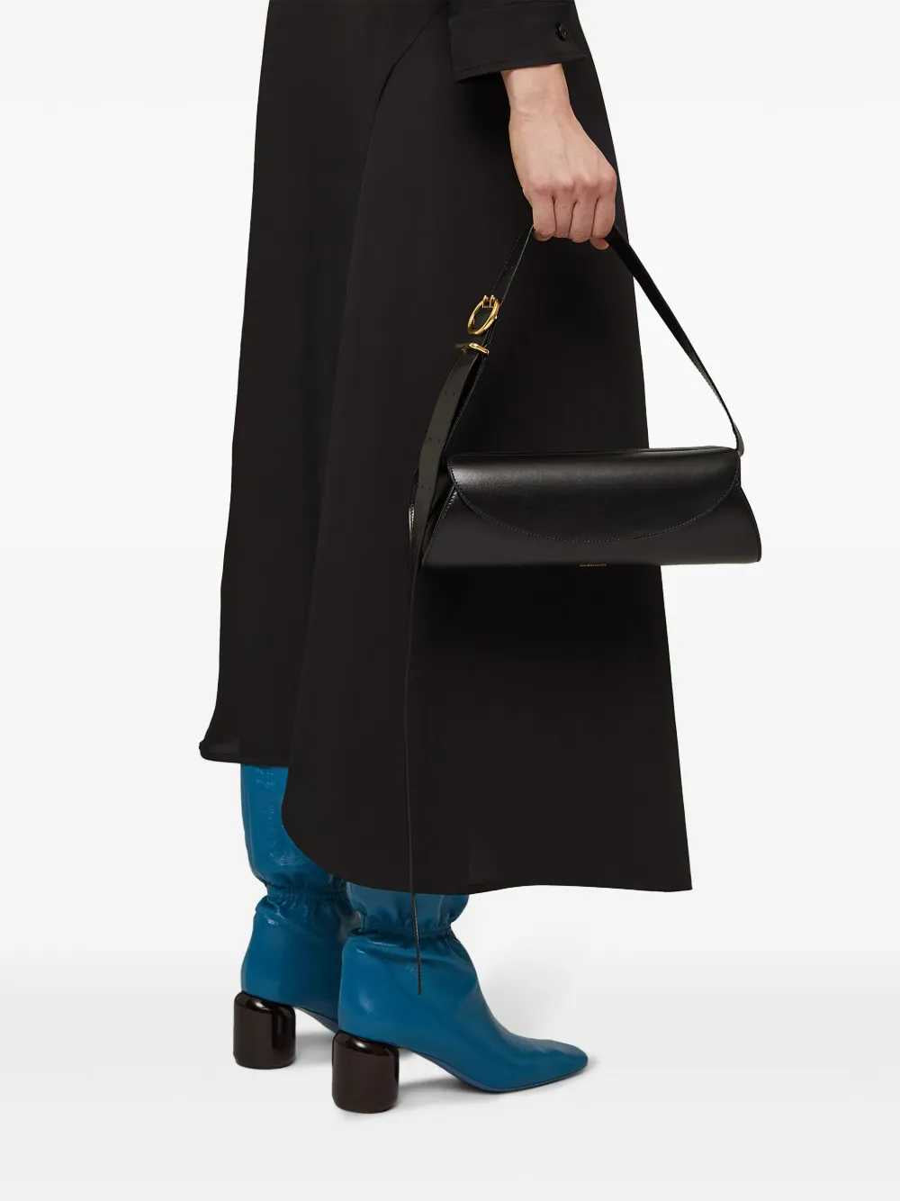 Jil Sander Women Cannolo Iconic Line Small Shoulder Bag JIL SANDER
