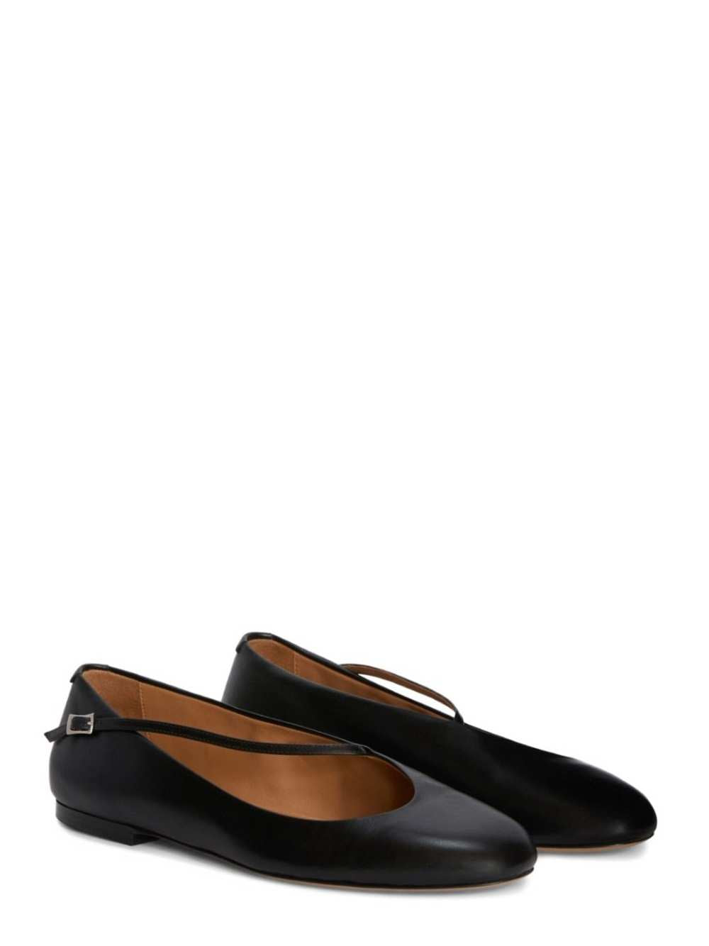 Jil Sander Women Leather Ballet Flats JIL SANDER