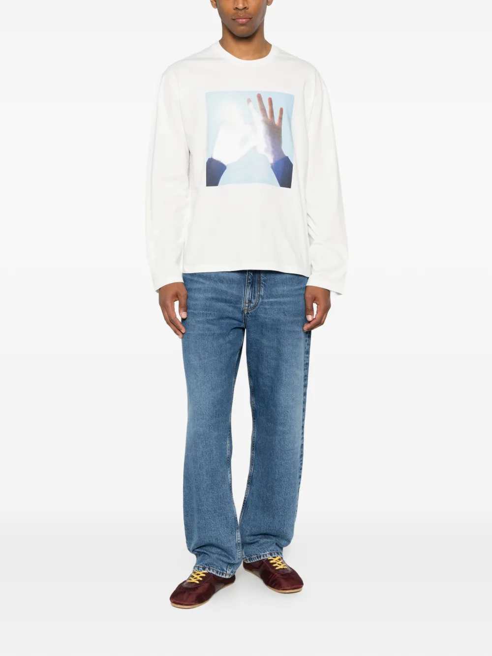 Jil Sander Men Long-Sleeved T-Shirt JIL SANDER