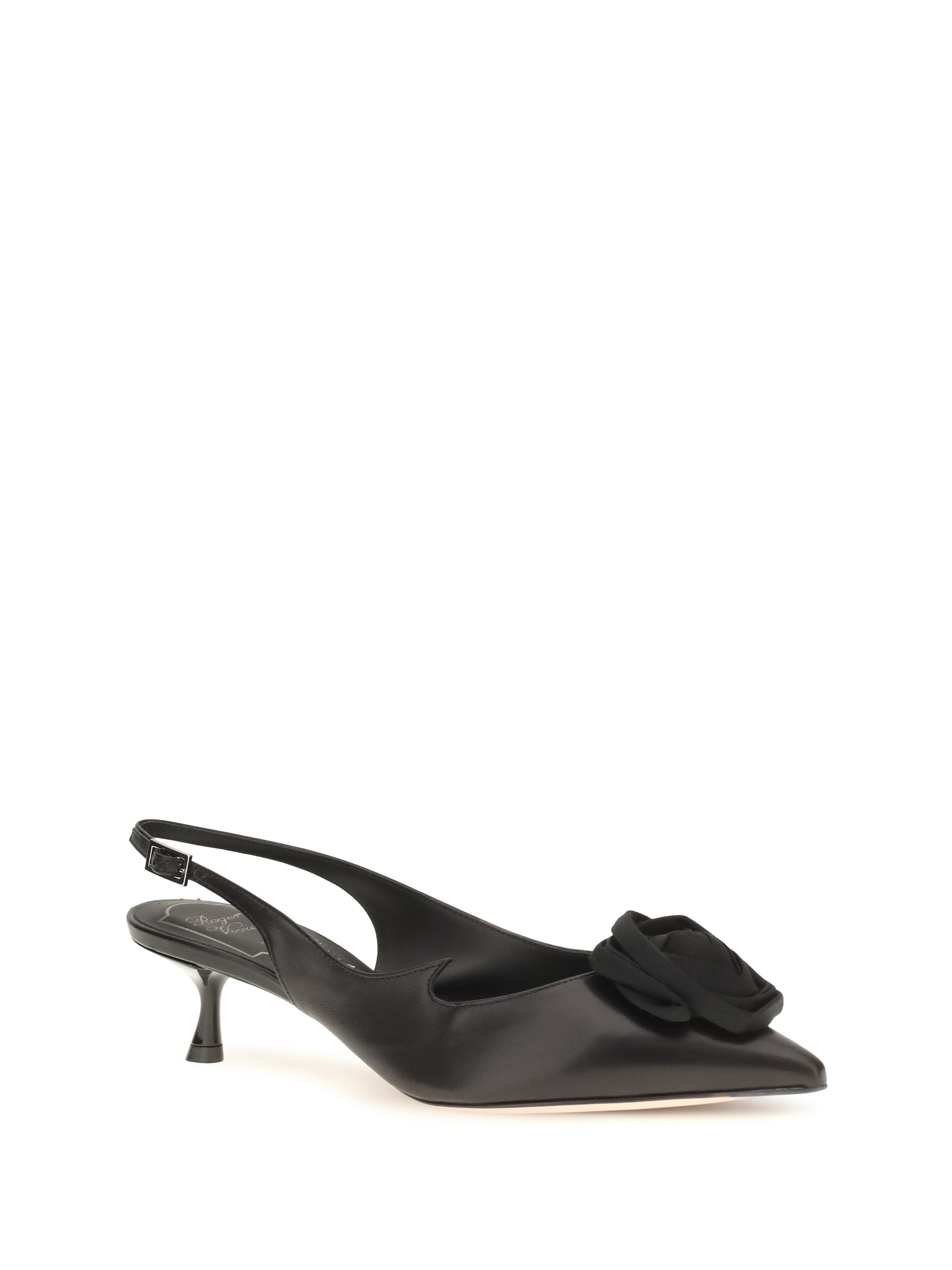 Roger Vivier Women Rose Vivier Slingback Pumps ROGER VIVIER