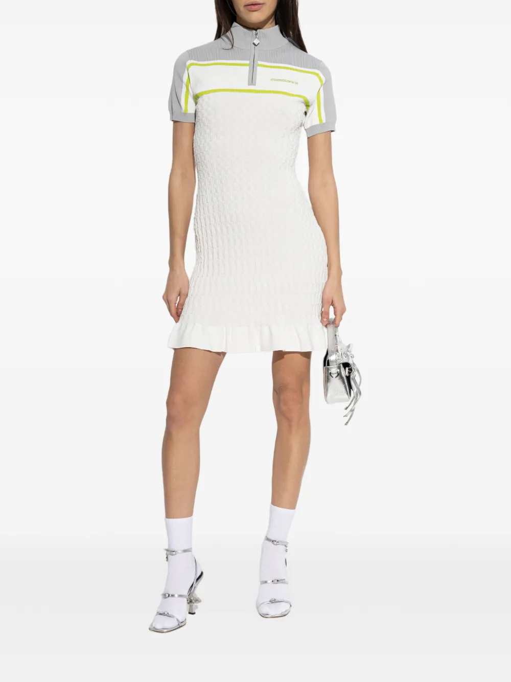 Casablanca Women Short Zip-Up Dress CASABLANCA