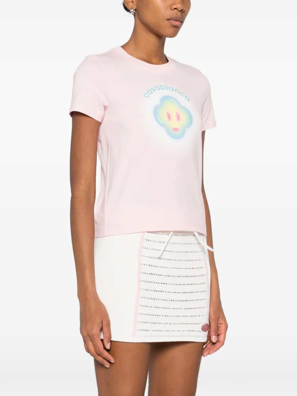 Casablanca Women Casablanca Logo T-Shirt CASABLANCA