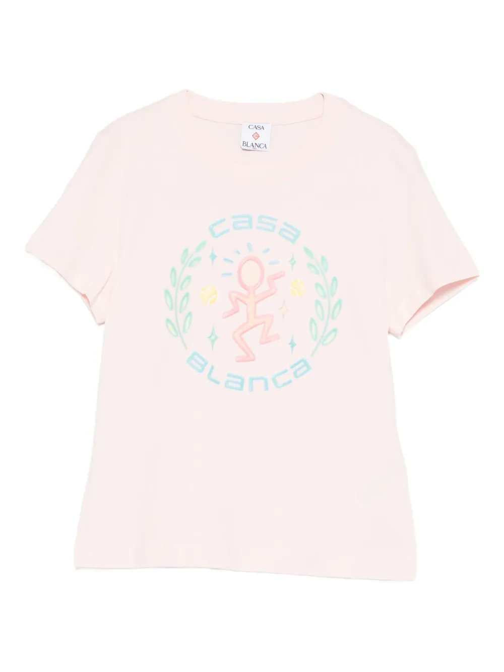 Casablanca Women Cotton T-Shirt With Graphic Print CASABLANCA
