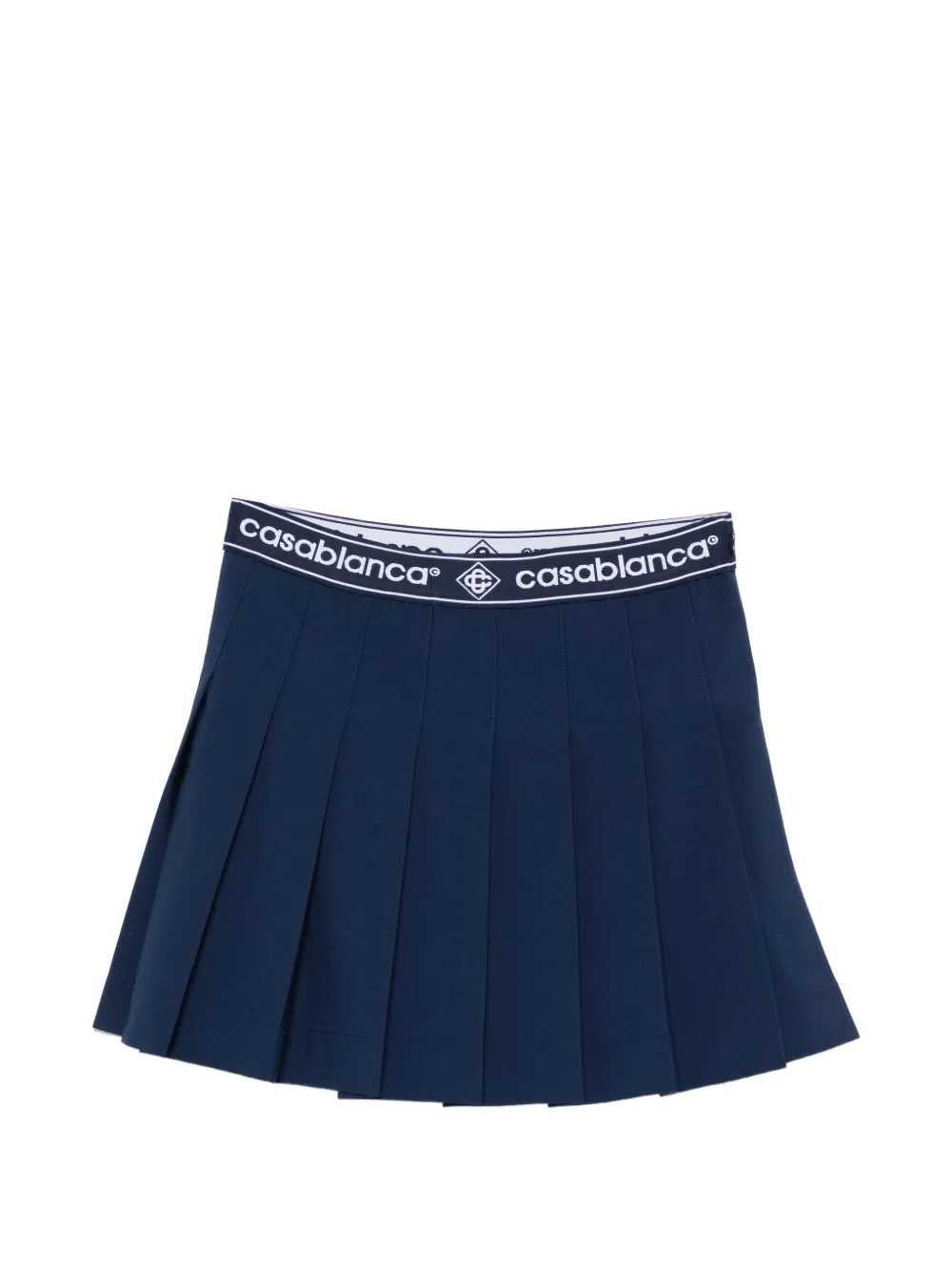 Casablanca Women Mini Skirt With Logo Band CASABLANCA
