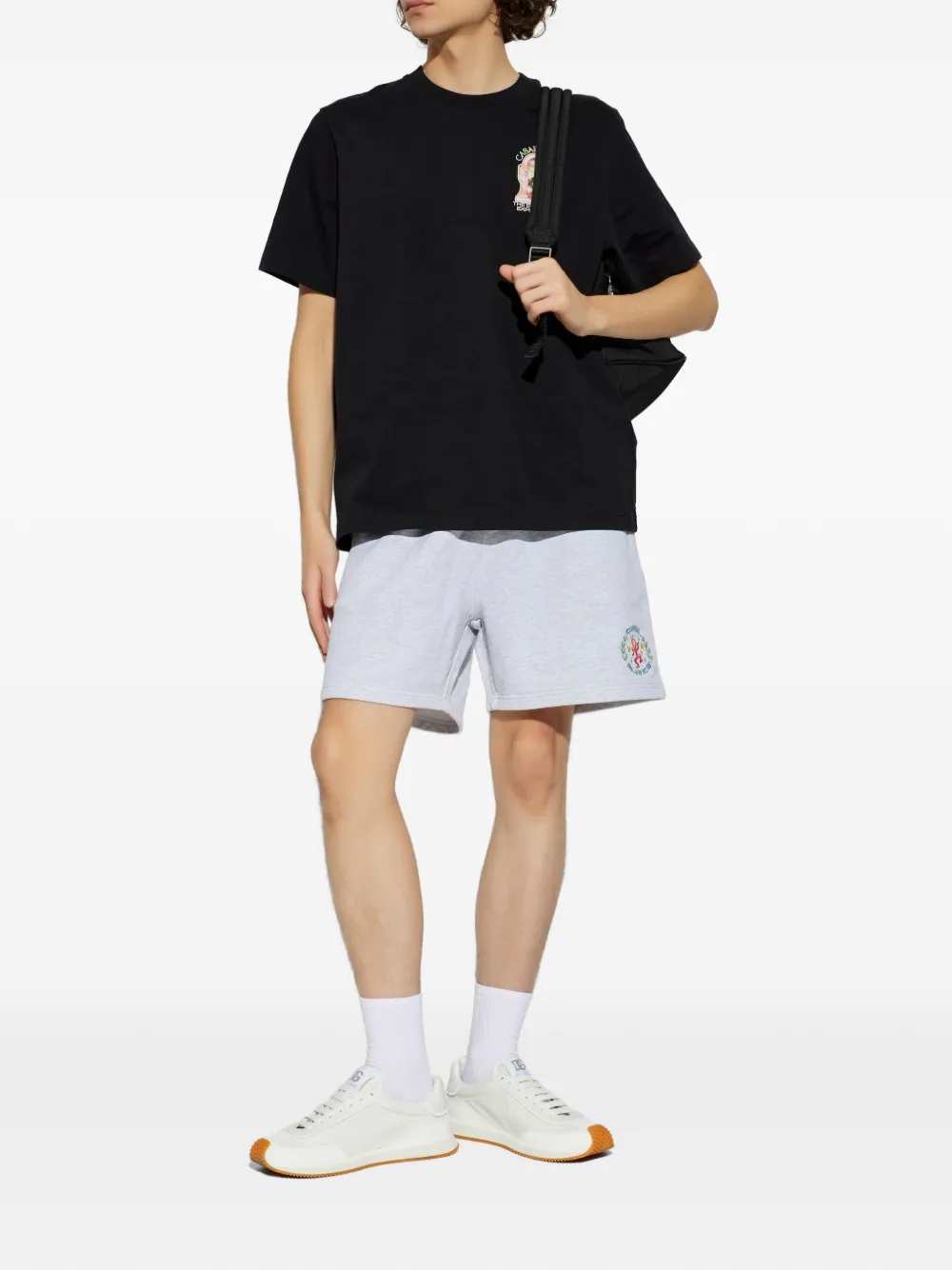 Casablanca Men Crew-Neck T-Shirt With Print CASABLANCA