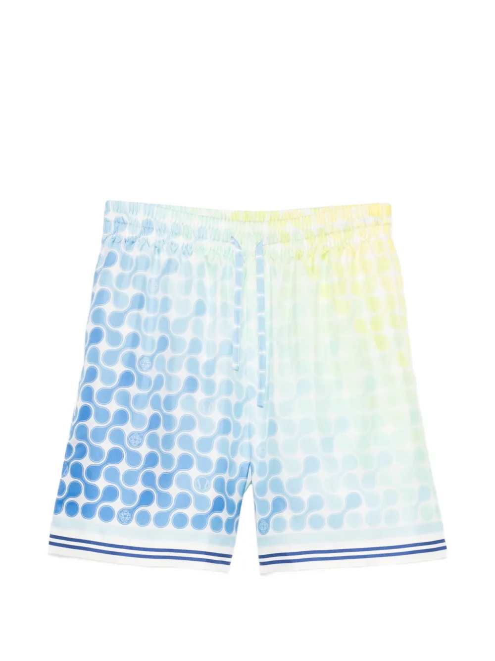 Casablanca Men Patterned Stretch Shorts CASABLANCA