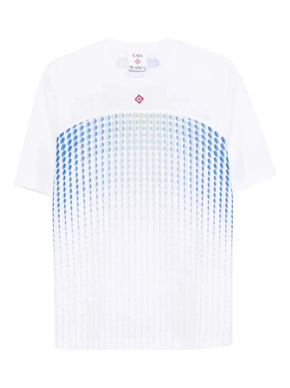 Casablanca Men Tennis Tech T-Shirt CASABLANCA