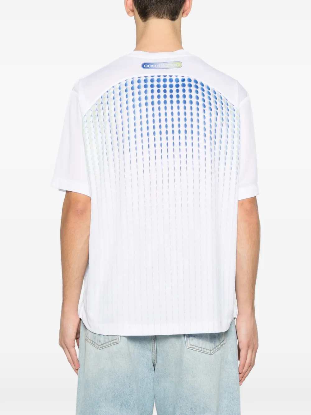 Casablanca Men Tennis Tech T-Shirt CASABLANCA