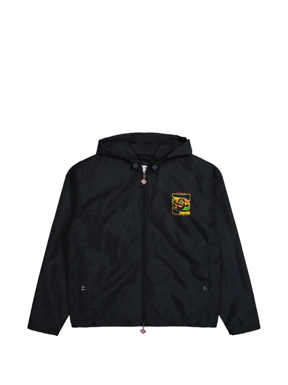 Casablanca Men Ripstop Hooded Jacket CASABLANCA