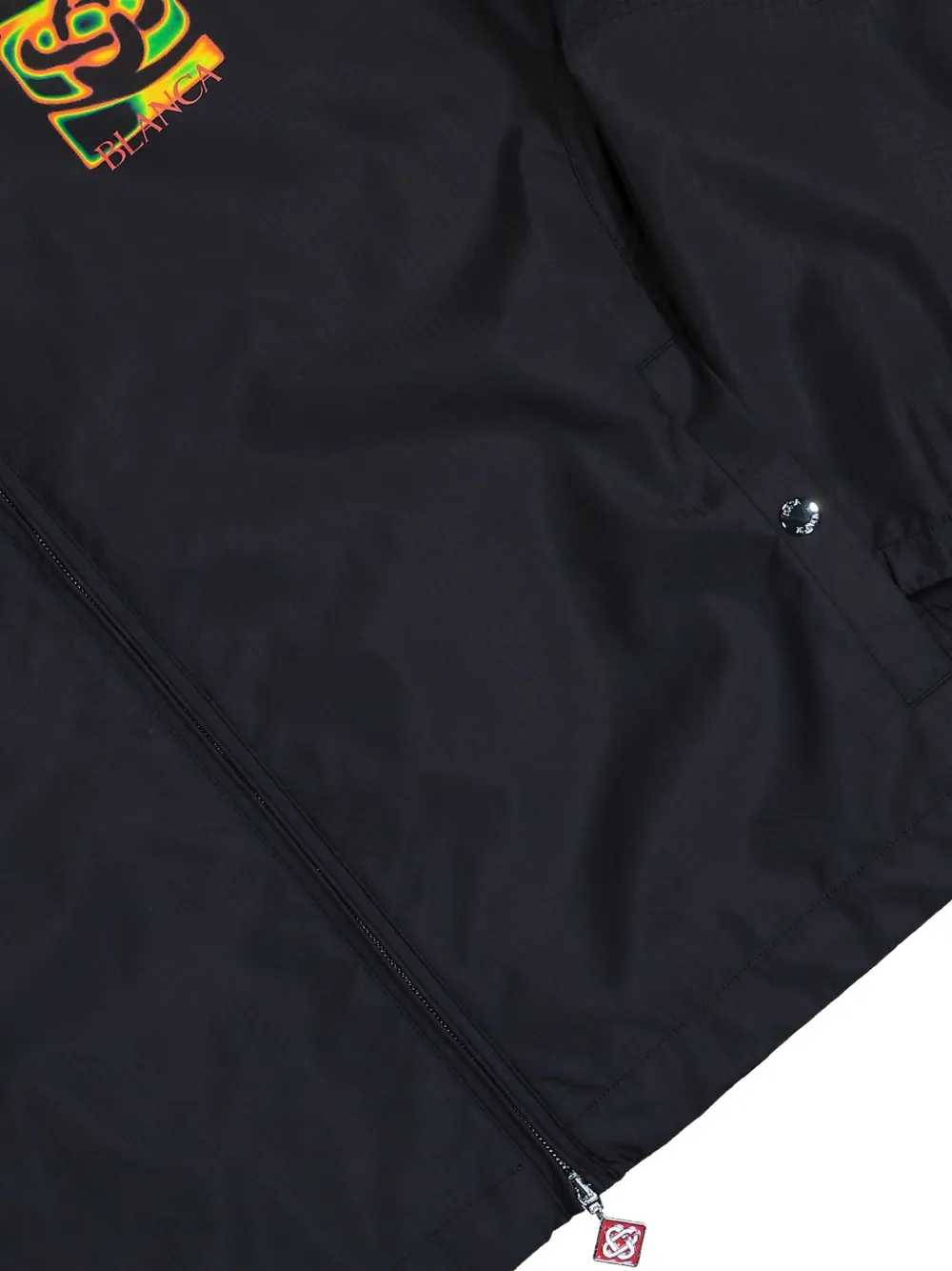 Casablanca Men Ripstop Hooded Jacket CASABLANCA