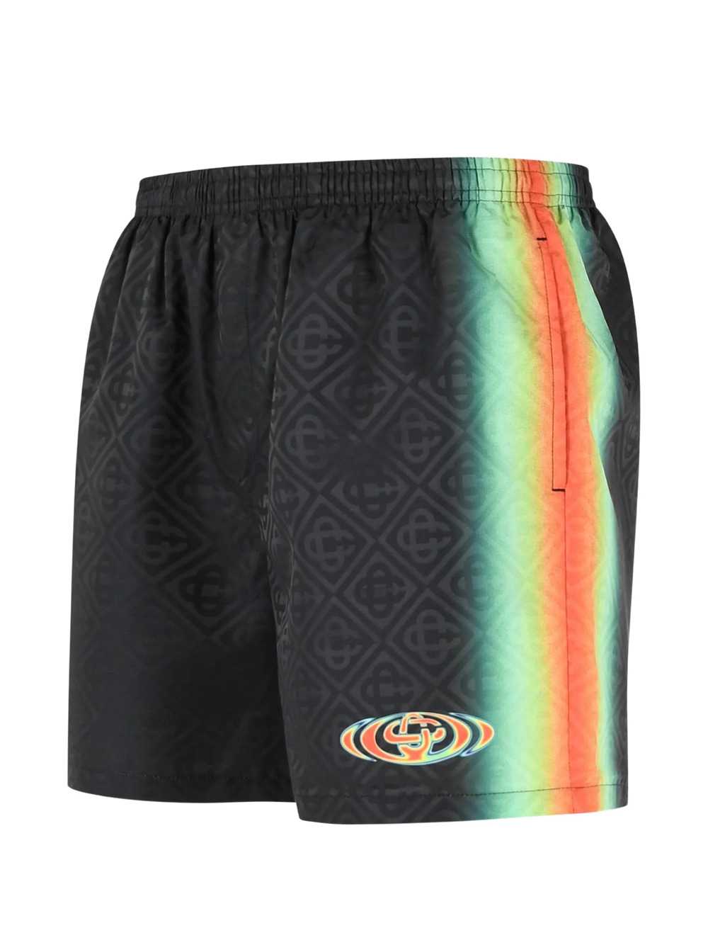 Casablanca Men Monogrammed Swimsuit CASABLANCA