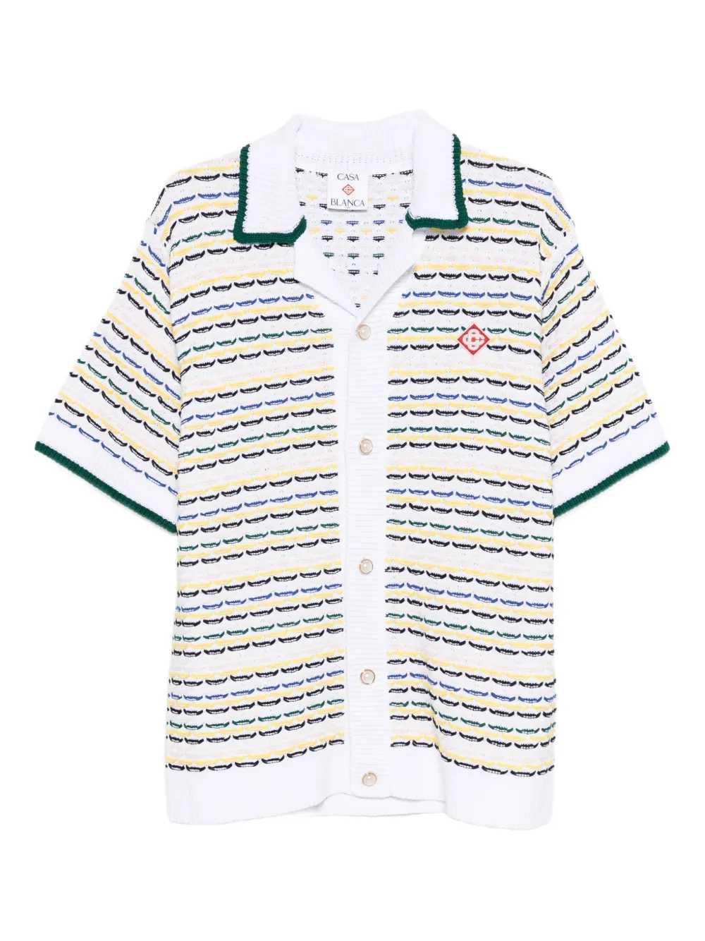 Casablanca Men Striped Shirt CASABLANCA